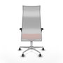 Piqueras y Crespo Chaise de Bureau Albacete Orange et Blanc