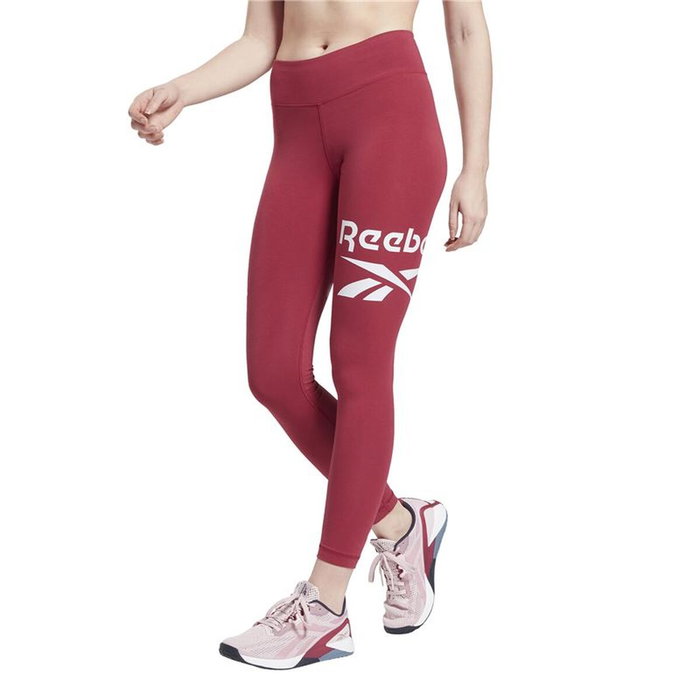 Leggings de Sport pour Femmes Reebok Identity Rouge Leggings de Sport pour Femmes Reebok Identity Rouge