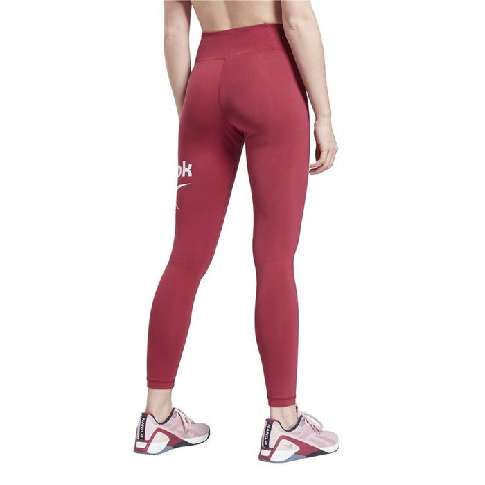 Leggings de Sport pour Femmes Reebok Identity Rouge Leggings de Sport pour Femmes Reebok Identity Rouge