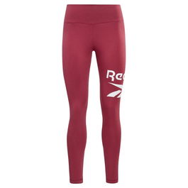 Leggings de Sport pour Femmes Reebok Identity Rouge