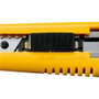 Cutter Olfa Jaune 18 mm Acier inoxydable Acier au carbone
