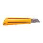 Cutter Olfa Jaune 18 mm Acier inoxydable Acier au carbone