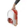 Chicco Rehausseur Pocket Snack - Rouge coquelicot, Compact et Transportable pour Enfant de 6 Mois à 3 Ans (Jusqu'à 15 kg), Dimensions 34 x 10 x 36 cm