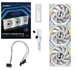 Lian Li Uni Fan SL / 12SLLCD1W3W White 3-Pack