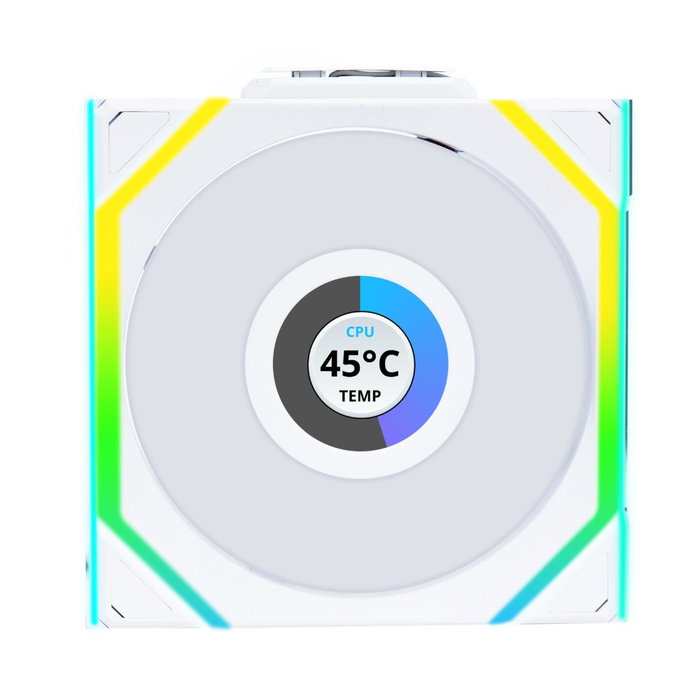 Lian Li Uni Fan SL / 12SLLCD1W3W White 3-Pack Lian Li Uni Fan SL / 12SLLCD1W3W White 3-Pack