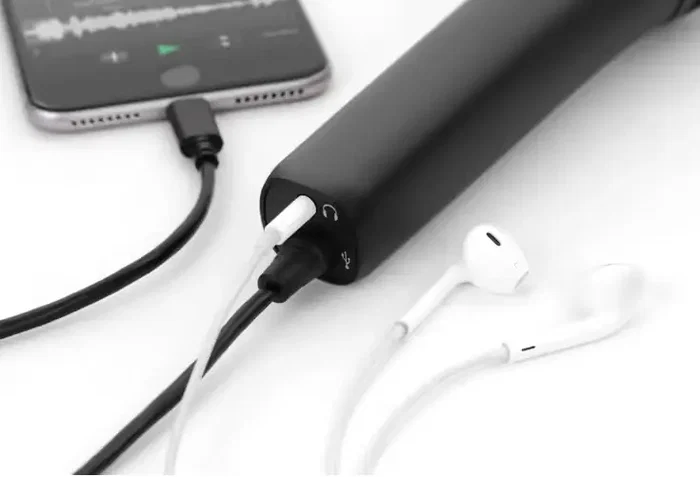 IKMULTIMED Microphone Numérique Haute Définition pour iPhone, iPod Touch, iPad et Mac - Noir (Boîte Ouverte) IKMULTIMED Microphone Numérique Haute Définition pour iPhone, iPod Touch, iPad et Mac - Noir (Boîte Ouverte)