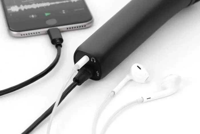 IKMULTIMED iRig HD 2 - Microphone numérique haute définition Noir