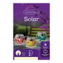 Balise solaire mosaïque 9cm couleurs assorties autonomie 6h extérieur - 894596