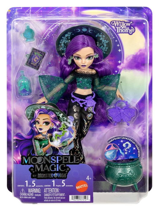 Mattel Monster High Moonspell Magic Willow Thorne Mattel Monster High Moonspell Magic Willow Thorne