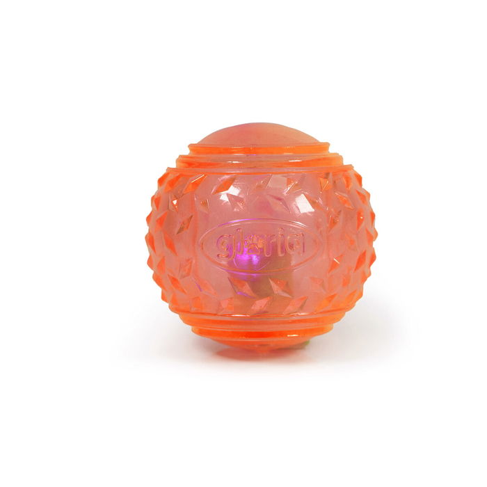 Boule pour animaux de compagnie Gloria Orange TPR Boule pour animaux de compagnie Gloria Orange TPR