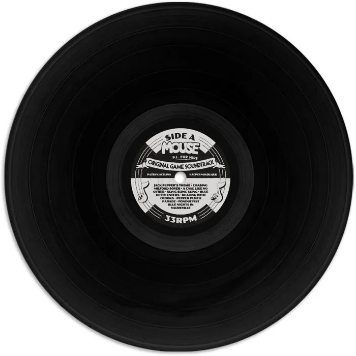 Just For Games MOUSE: P.I. For Hire OST - 1LP Vinyle