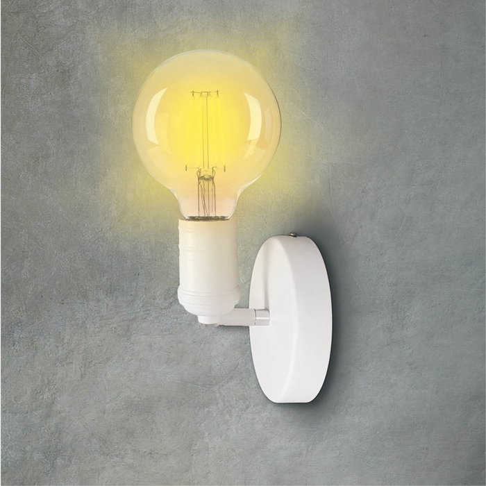 GSC Evolution Foco de techo simple Serie Sarkka E27 Blanco