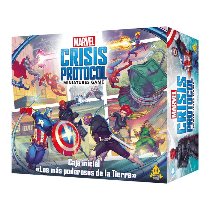 Atomic Mass Games Marvel Crisis Protocol Caja Inicial Los Más Poderosos de la Tierra CP143ES Jeu de Miniatures Atomic Mass Games Marvel Crisis Protocol Caja Inicial Los Más Poderosos de la Tierra CP143ES Jeu de Miniatures
