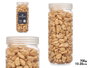 Giftdecor Bocal de pierres métallisées 10-20 mm 700 g Beige 6,5 x 15,8 x 6,5 cm (Set de 12)