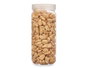 Giftdecor Bocal de pierres métallisées 10-20 mm 700 g Beige 6,5 x 15,8 x 6,5 cm (Set de 12)