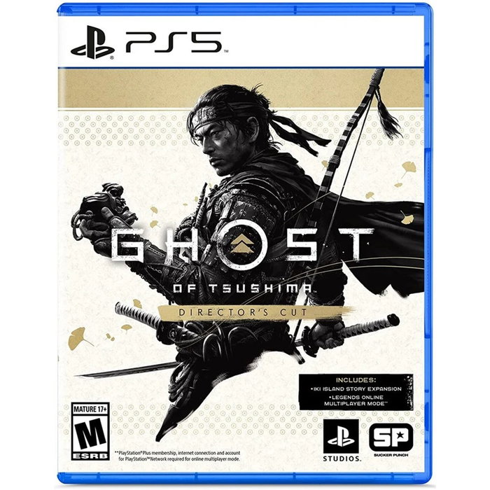Sony PS5 Ghost of Tsushima Director's Cut - Jeu d'action-aventure monde ouvert Sony PS5 Ghost of Tsushima Director's Cut - Jeu d'action-aventure monde ouvert
