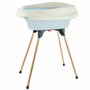 Thermobaby Pack Plan à Langer et Baignoire 2 en 1 VASCO Fleur Bleue