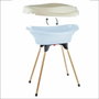 Thermobaby Pack Plan à Langer et Baignoire 2 en 1 VASCO Fleur Bleue