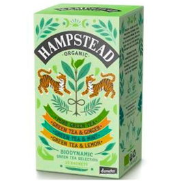 HAMPSTEAD GREEN TEA SELECTION PACK infusion 4 sabores DEMETER