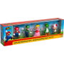 JAKKS PACIFIC Pack de 5 figurines articulées Super Mario 6 cm