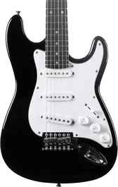 EKO Guitare Électrique Starter ST100 Format 3/4 Type Strat Noir