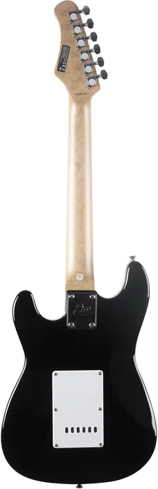 EKO Guitare Électrique Starter ST100 Format 3/4 Type Strat Noir