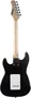 EKO Guitare Électrique Starter ST100 Format 3/4 Type Strat Noir
