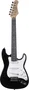 EKO Guitare Électrique Starter ST100 Format 3/4 Type Strat Noir