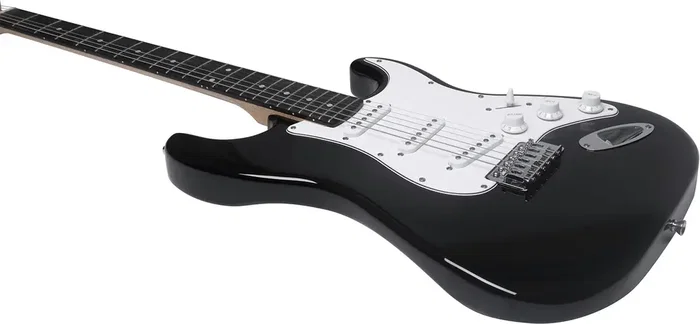 EKO Guitare Électrique Starter ST100 Format 3/4 Type Strat Noir