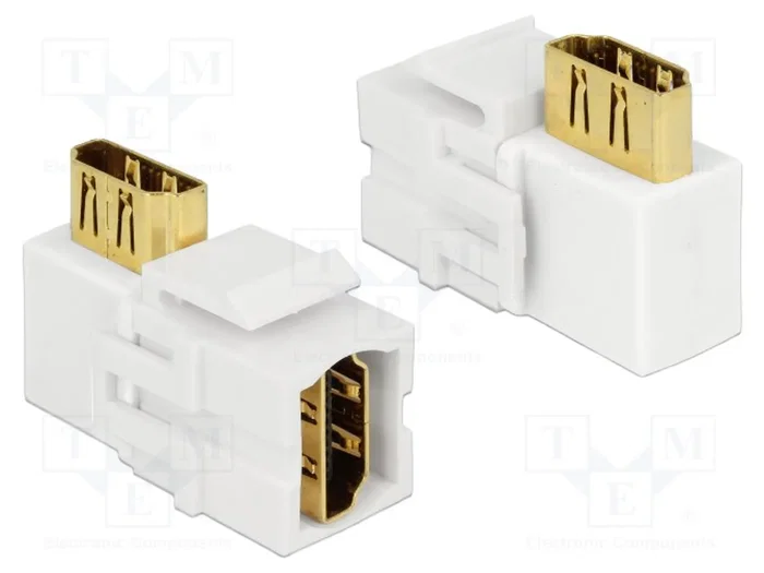 DELOCK Connecteur HDMI Keystone blanc DELOCK Connecteur HDMI Keystone blanc