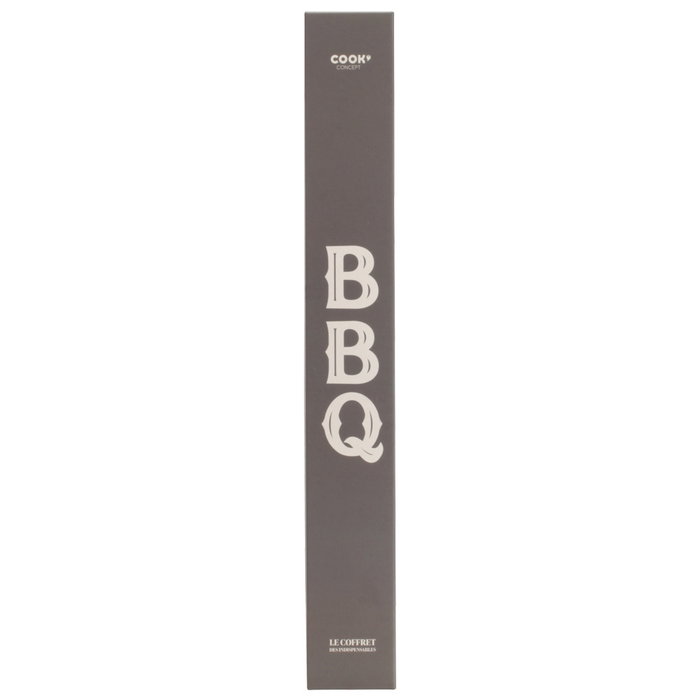 Cook Concept Kit de 3 ustensiles de barbecue en acier inoxydable Cook Concept Kit de 3 ustensiles de barbecue en acier inoxydable