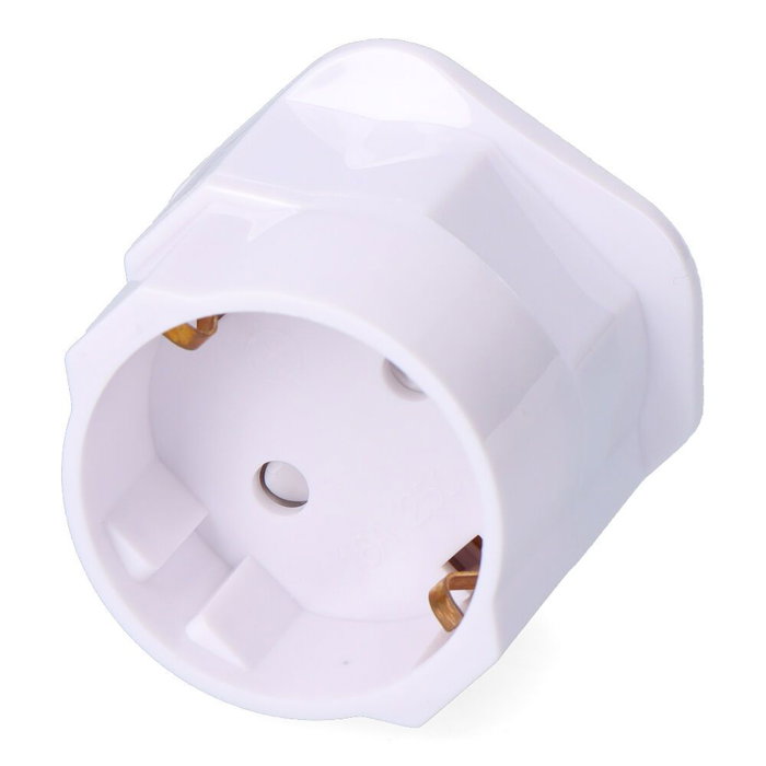 Adaptateur pour Prises F-line Blanc 13 A Prise EU Adaptateur pour Prises F-line Blanc 13 A Prise EU