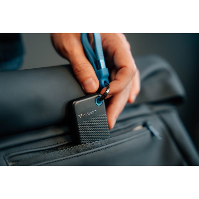 Verbatim Pocket SSD USB 3.2 1 To Noir/Bleu