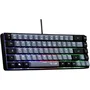 The G-Lab KEYZ-HYDRO-GRB/FR - Clavier Gaming Compact 60%, Filaire USB, Rétroéclairage, Touches Silencieuses, Layout FR - Noir/Gris
