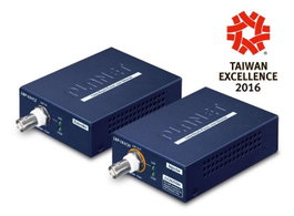 Planet LRP-101C-KIT Kit d'extendeur PoE sur coaxial Long Reach