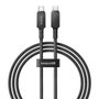 Baseus Câble USB-C vers USB-C Noir 1 m