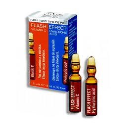 Inlab Sérum Flash Effect à la Vitamine C et Acide Hyaluronique - Soin Éclat et Hydratation