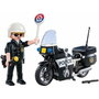 Playmobil Valisette Motard de Police - Garçon - 13 éléments