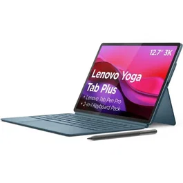 Lenovo Yoga Tab Plus - Tablette tactile 12,7" 3K LTPS - 16 Go RAM, 256 Go Stockage - Bleu - Clavier et Stylet inclus