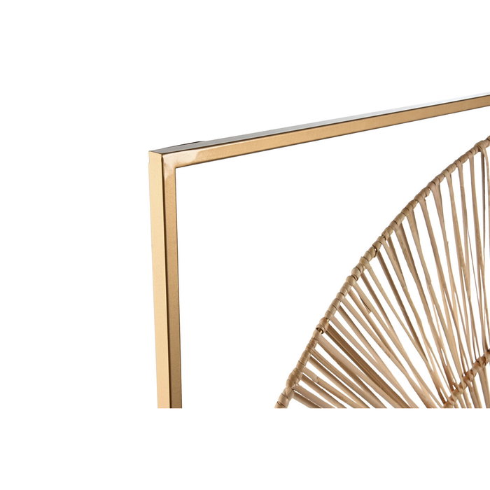 Décoration murale Home ESPRIT Doré Naturel 50 x 2 x 100 cm (2 Pièces) Décoration murale Home ESPRIT Doré Naturel 50 x 2 x 100 cm (2 Pièces)