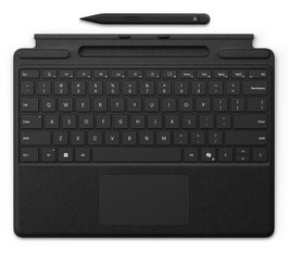 Microsoft Clavier pour Surface Pro avec stylet Slim Pen pour les entreprises, QWERTZ