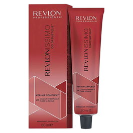 Revlon Teinture capillaire permanente Revlonissimo Colorsmetique 5.65 Châtain Roux Acajou Clair 60 ml - Coloration cheveux unisexe