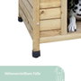 Kerbl Niche pour chien en bois avec toit bitumé 100 x 88 x 99 cm