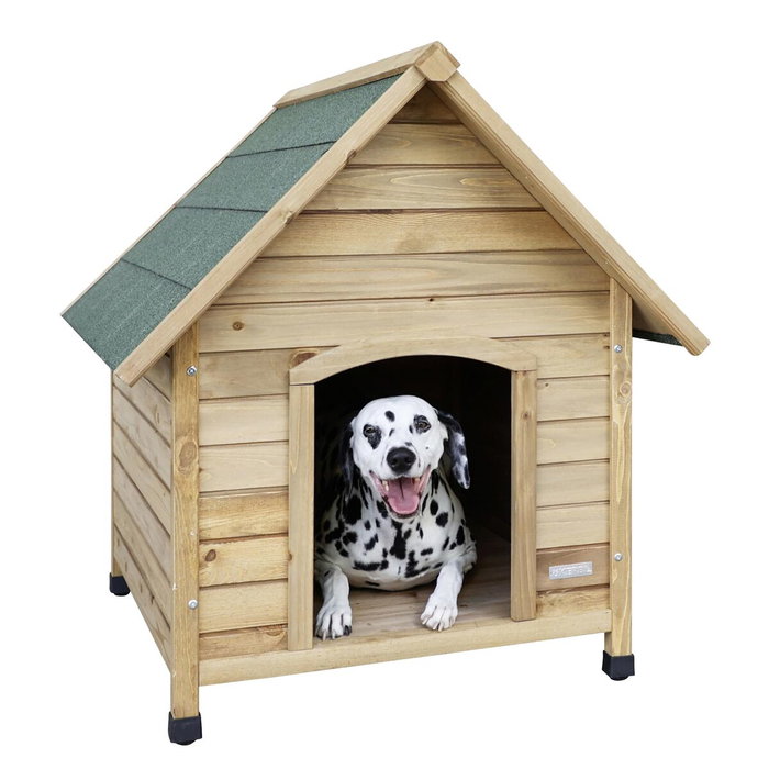 Kerbl Niche pour chien en bois avec toit bitumé 100 x 88 x 99 cm