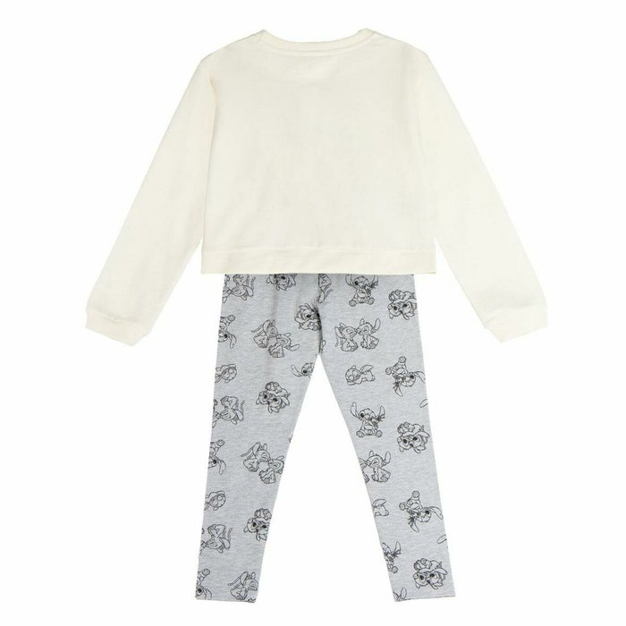 Ensemble de Vêtements Stitch Beige