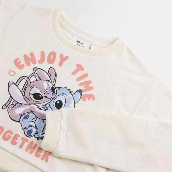 Cerdá - Ensemble 2 Pièces en Coton Brossé Legging Stitch pour Enfant 8 Ans Cerdá - Ensemble 2 Pièces en Coton Brossé Legging Stitch pour Enfant 8 Ans