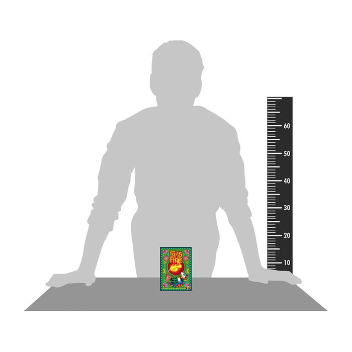 Asmodee Jeu de cartes Tails on Fire - Mémoire et stratégie - Dès 8 ans Asmodee Jeu de cartes Tails on Fire - Mémoire et stratégie - Dès 8 ans