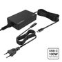 Coolbox NB100 Adaptateur Secteur USB-C 100W GaN Power Delivery 3.0 Chargeur Portable pour Ordinateur Portable et Smartphone