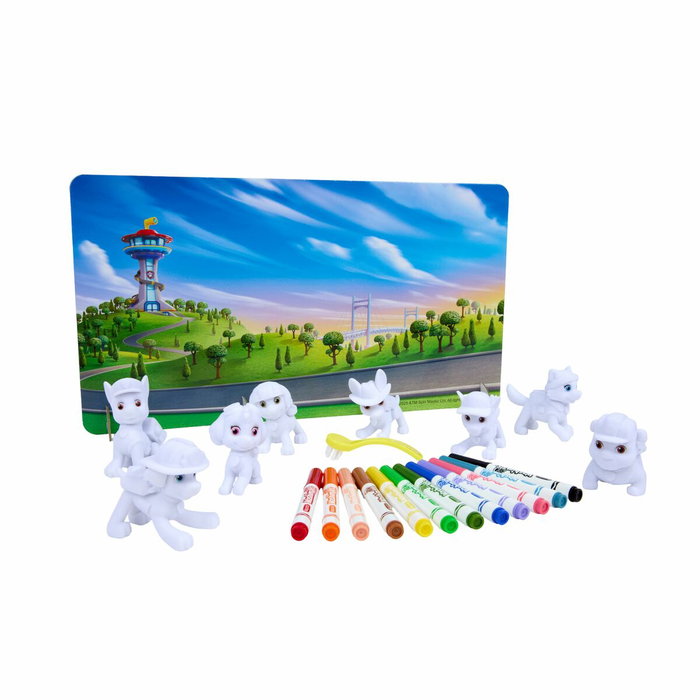 Crayola Super Set Washimals Pat'Patrouille - 8 Animaux à Colorier
