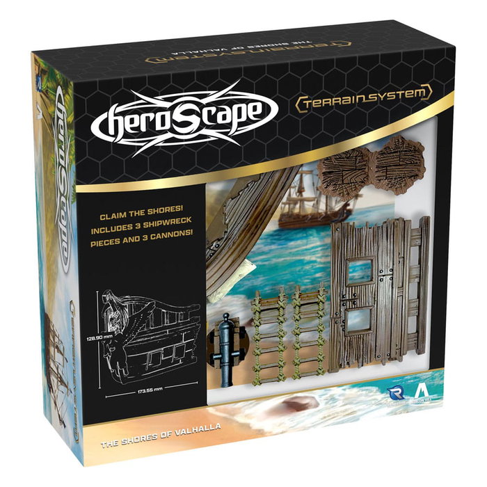 Renegade Heroscape Expansion du terrain Shores of Valhalla *ANGLAIS* Renegade Heroscape Expansion du terrain Shores of Valhalla *ANGLAIS*